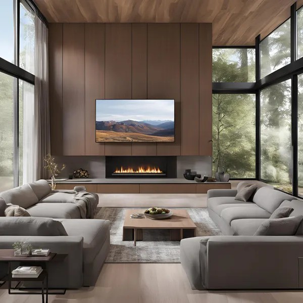 Designing a Living Room with Both a Fireplace and TV 01