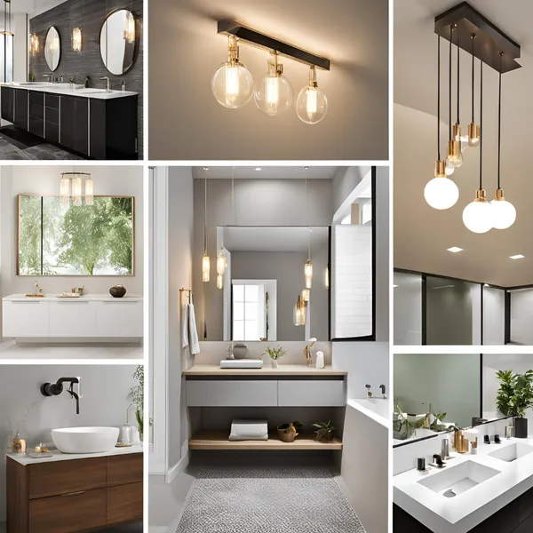 Lighting Fixtures for Your Modern Bathroom 04