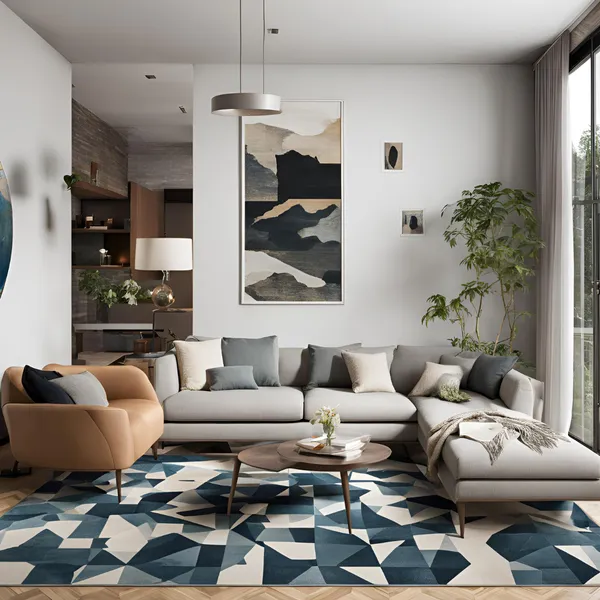 Perfect Rug for Your Modern Living Room 01